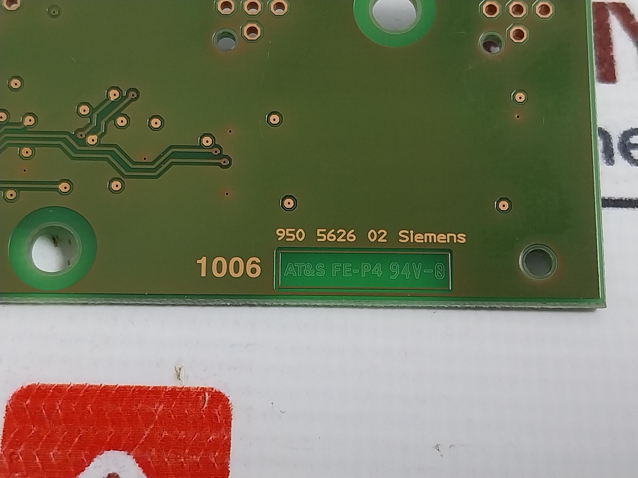 Siemens 950 5626 02 Printed Circuit Board 950 5627