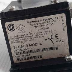 Siemens 991Ns2Mvh-3 Industrial Load Cell Transducer Assembly 994-173 Rev. 12
