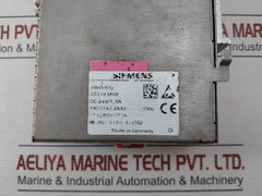 Siemens 9Ab4143-2Aa50 Cpu Controller Module Dc 24V/1.3A