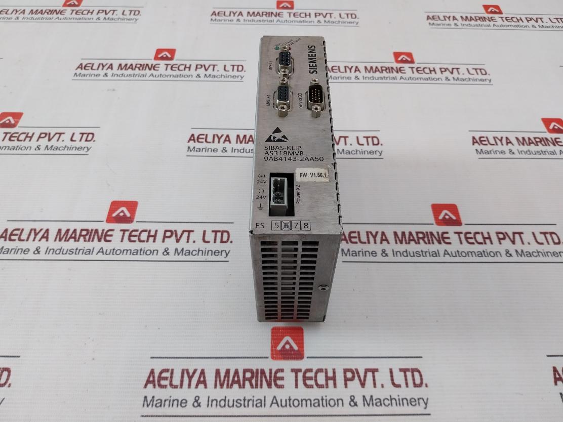 Siemens 9Ab4143-2Aa50 Cpu Controller Module Dc 24V/1.3A