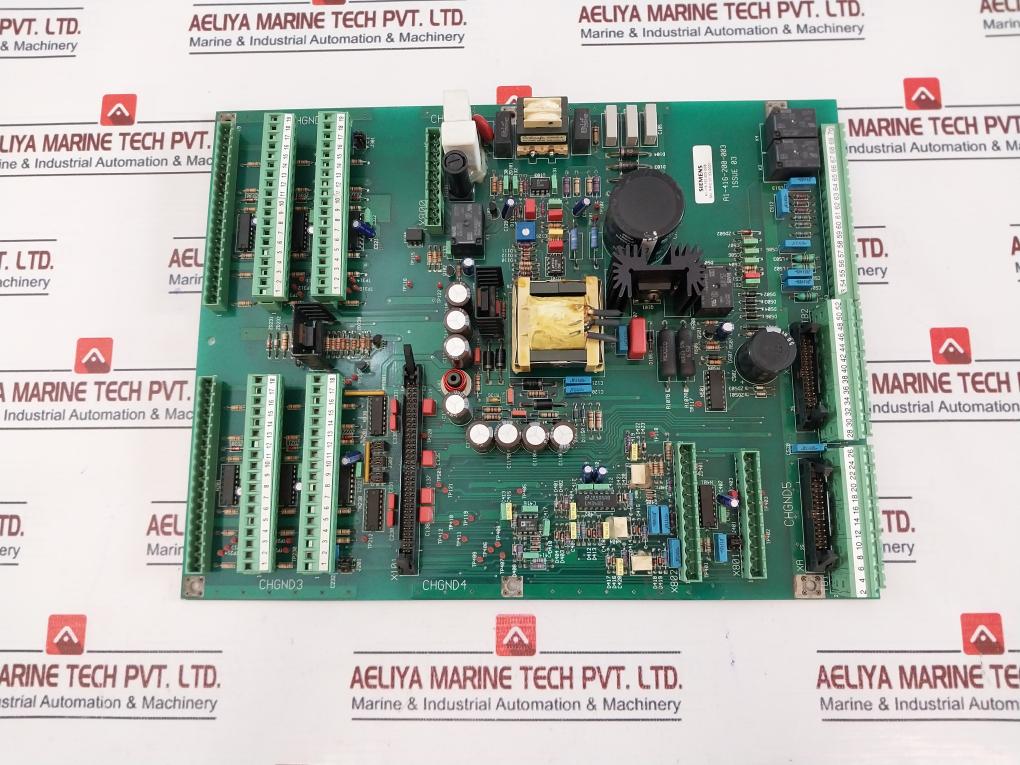 Siemens A1-116-100-505-is08 Power And Interface Board