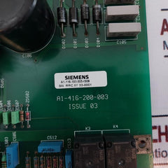 Siemens A1-116-100-505-is08 Power And Interface Board