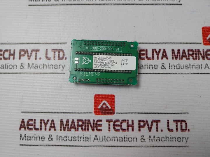 Siemens A1-116-100-517 Memory Option Circuit Board