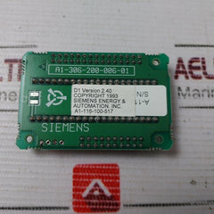 Siemens A1-116-100-517 Memory Option Circuit Board