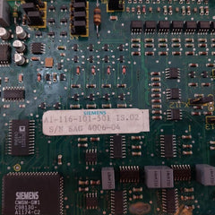 Siemens A1-116-101-501 Is.02 Pcb Control Board