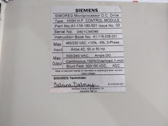 Siemens A1-116-180-501 D.C. Drive Control Module