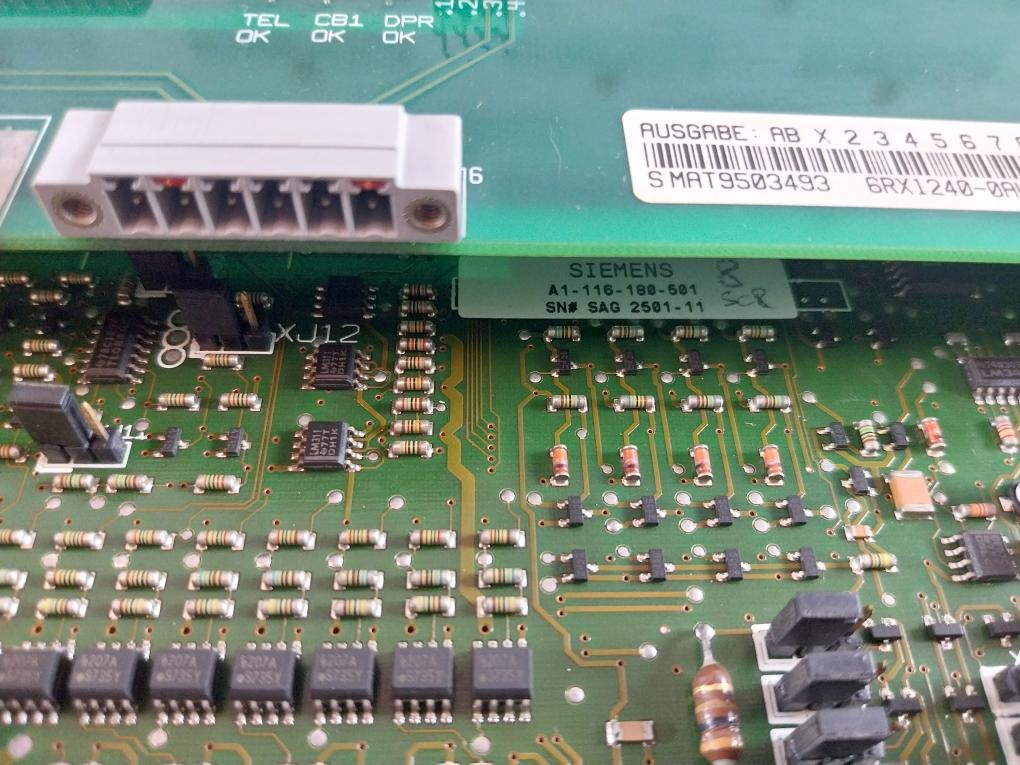 Siemens A1-116-180-501 D.C. Drive Control Module