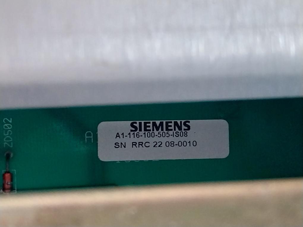 Siemens A1-116-180-501 D.C. Drive Control Module