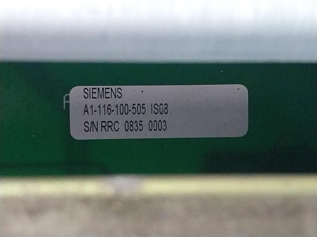 Siemens A1-116-180-501 High H.p. Control Module