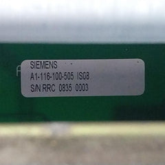 Siemens A1-116-180-501 High H.P. Control Module