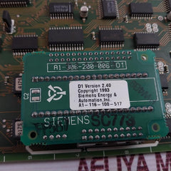Siemens A1-116-180-501 Microprocessor Board