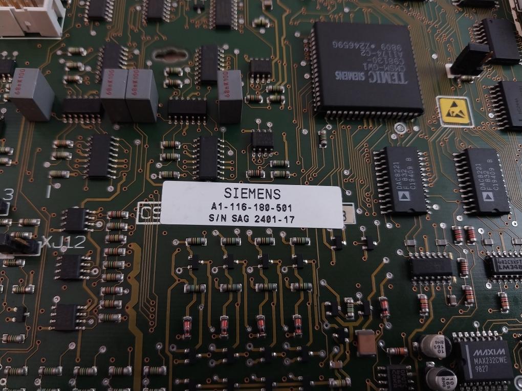 Siemens A1-116-180-501 Microprocessor Board 94V