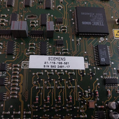 Siemens A1-116-180-501 Microprocessor Board