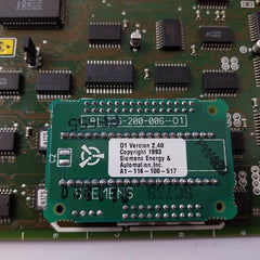 Siemens A1-116-180-501 Microprocessor PC Board