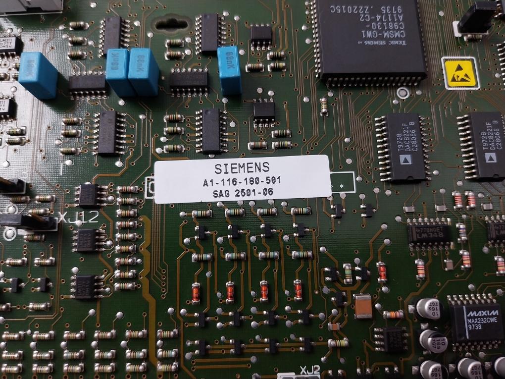 Siemens A1-116-180-501 Microprocessor PC Board