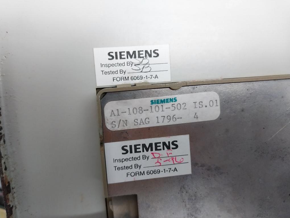 Siemens A1-116-180-501 Microprocessor Pc Control Module Board