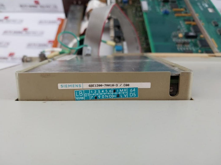 Siemens A1-116-180-501 Simoreg Microprocessor Dc Drive High H.P. Control Module