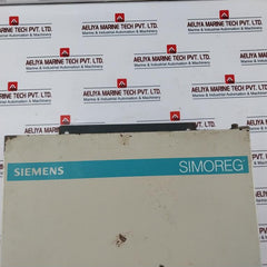 Siemens A1-116-180-501 Simoreg Microprocessor Dc Drive High H.P. Control Module