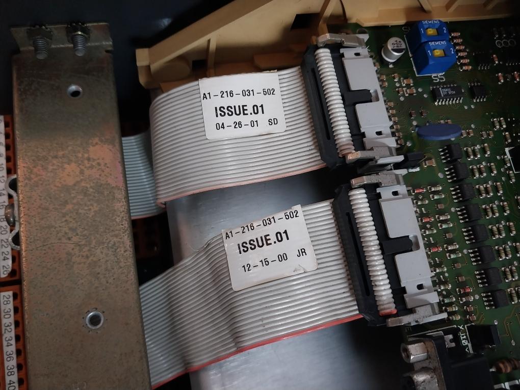 Siemens A1-116-180-501 Simoreg Microprocessor Pc Control Module Board 460/230 Vac