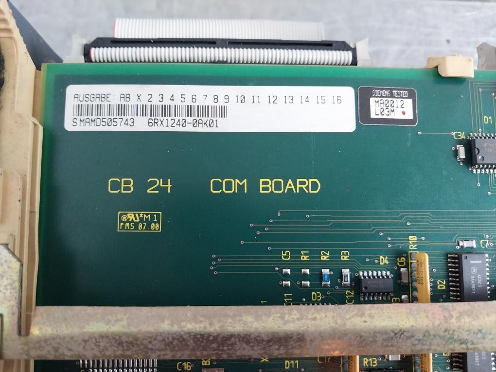 Siemens A1-116-180-501 Simoreg Microprocessor Pc Control Module Board 460/230 Vac