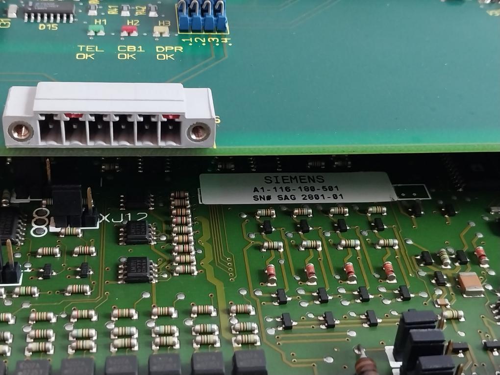 Siemens A1-116-180-501 Simoreg Microprocessor Pc Control Module Board 460/230 Vac