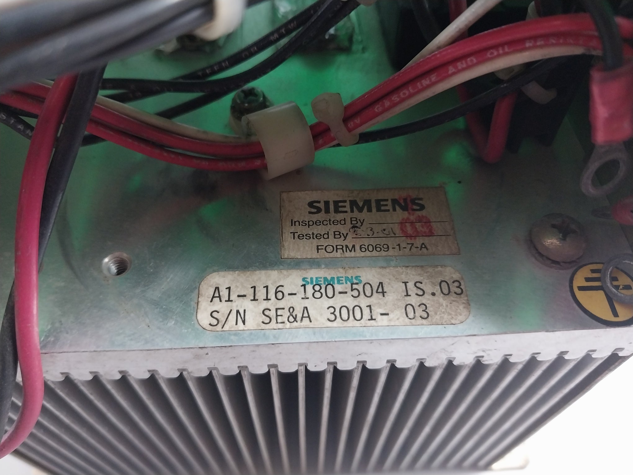 Siemens A1-116-180-504 Field Supply Board A1-416-200-004 (Without Thyristor) - Aeliya Marine Tech