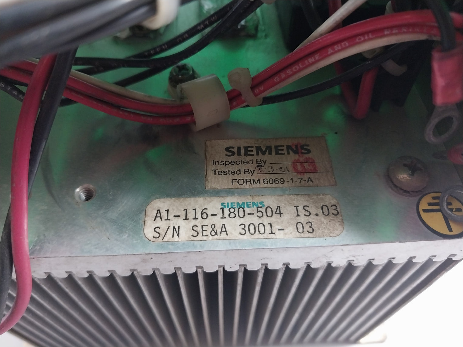 Siemens A1-116-180-504 Field Supply Board A1-416-200-004 (Without Thyristor) - Aeliya Marine Tech