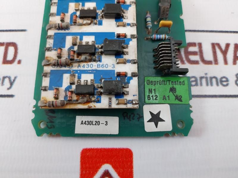 Siemens A430L20-3 Alarm Module C79040-a6310-c900-05-ss