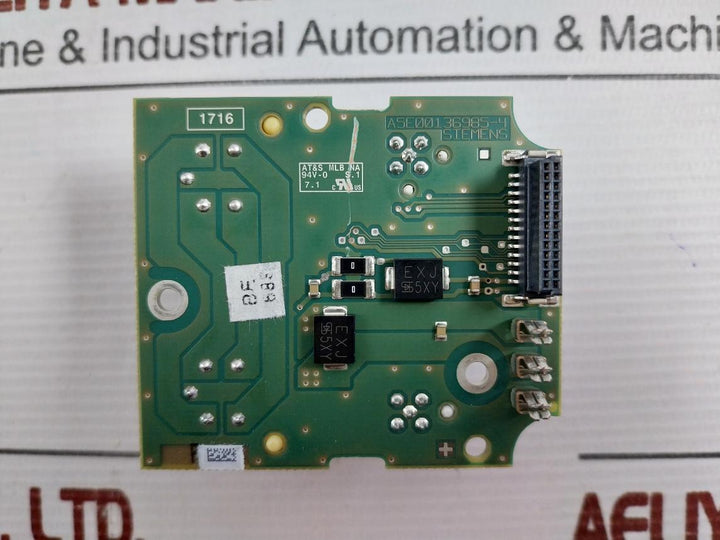 Siemens A5E00136985-4 Control Board Pcb