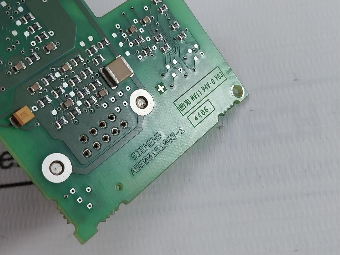 Siemens A5E00151065-1 Printed Circuit Board Mv11 94V-0 V03