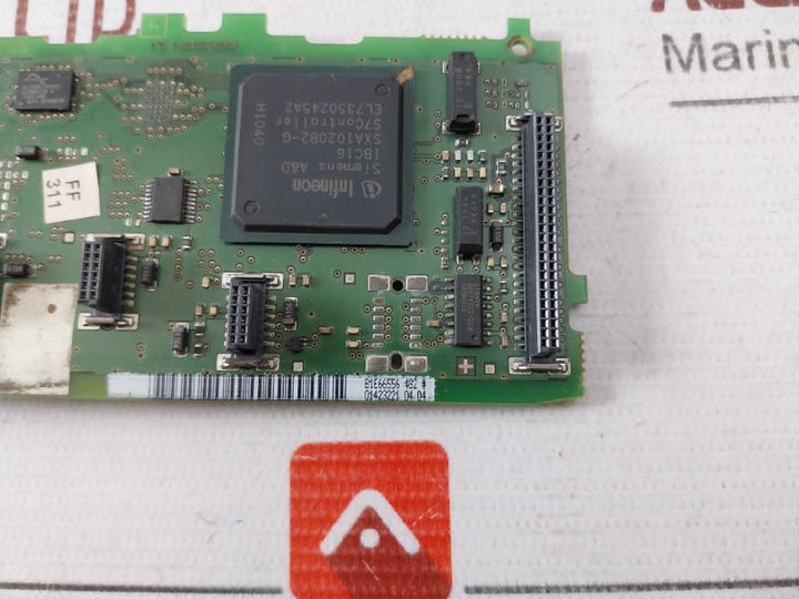 Siemens A5E00155170-1 Printed Circuit Board B1E66556 482 94V