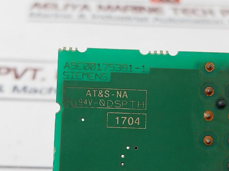 Siemens A5E00175381-1 Pcb Card