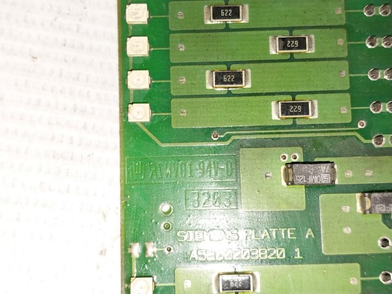 Siemens A5E002038201 Plc Sub -assemble 00104878 03 05