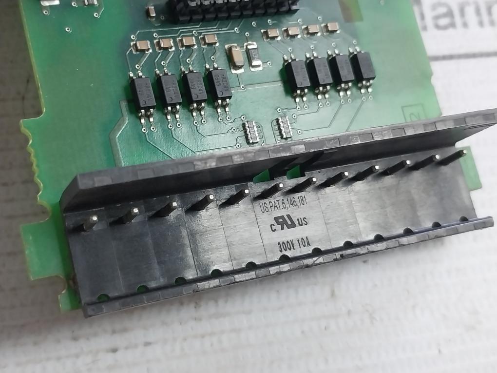 Siemens A5E00213613-3 Printed Circuit Board 3709 V03, 300V 10A 94V-0