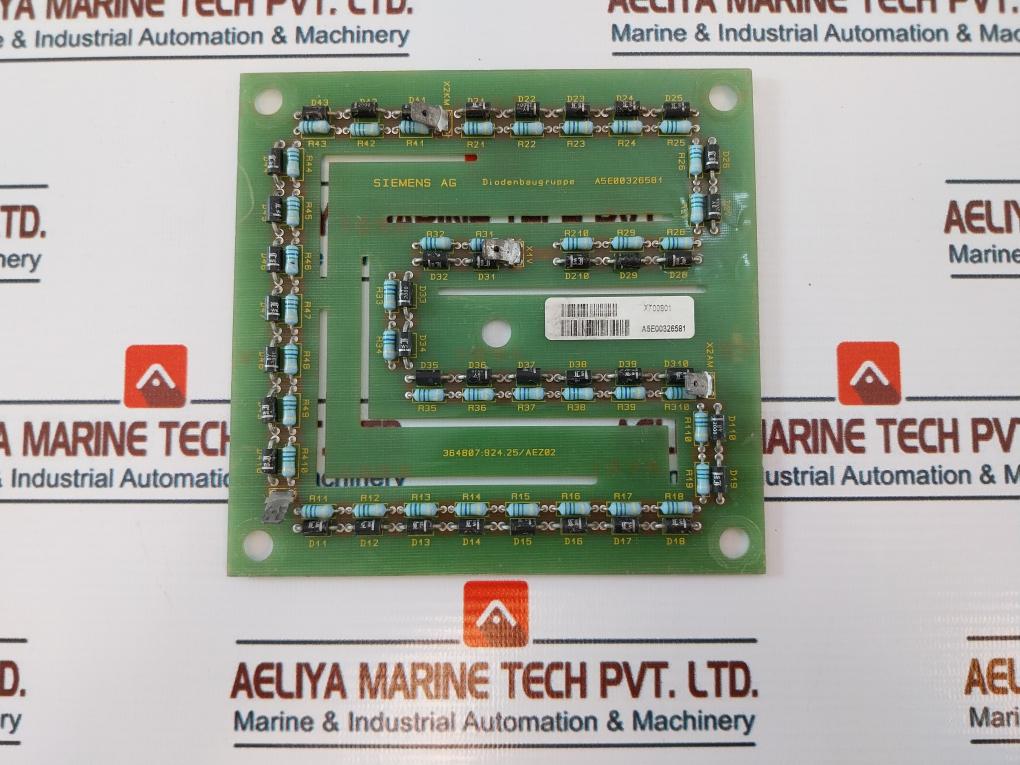 Siemens A5E00326581 Diode Assembly Pcb, X700801