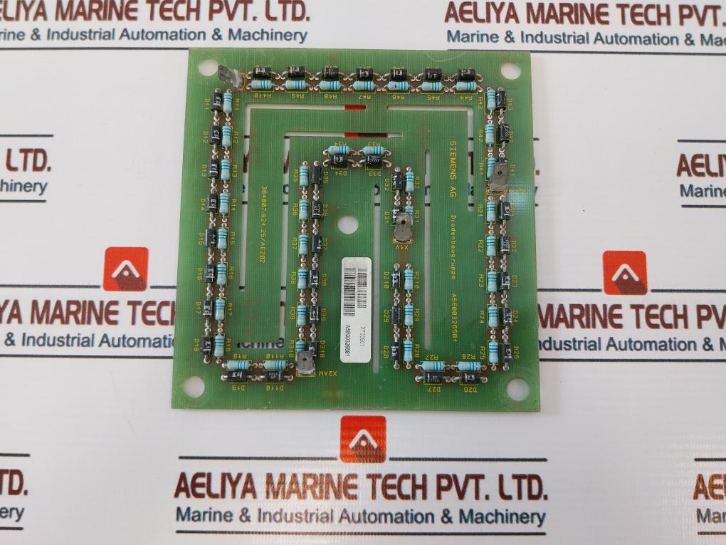 Siemens A5E00326581 Diode Assembly Pcb, X700801