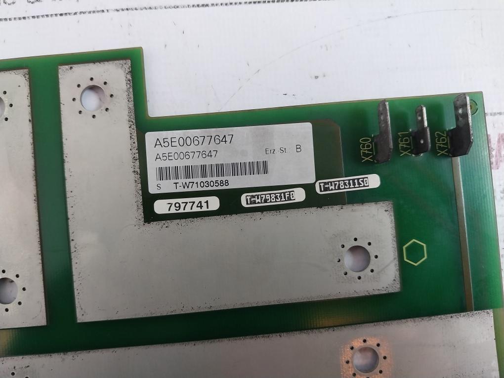 Siemens A5E00677647 Inverter Capacitor Relay Board 797741