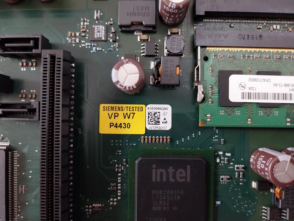 Siemens A5E00692294-01 Micron Motherboard A5E00692294-01Cs, A5E00692294-01Ss