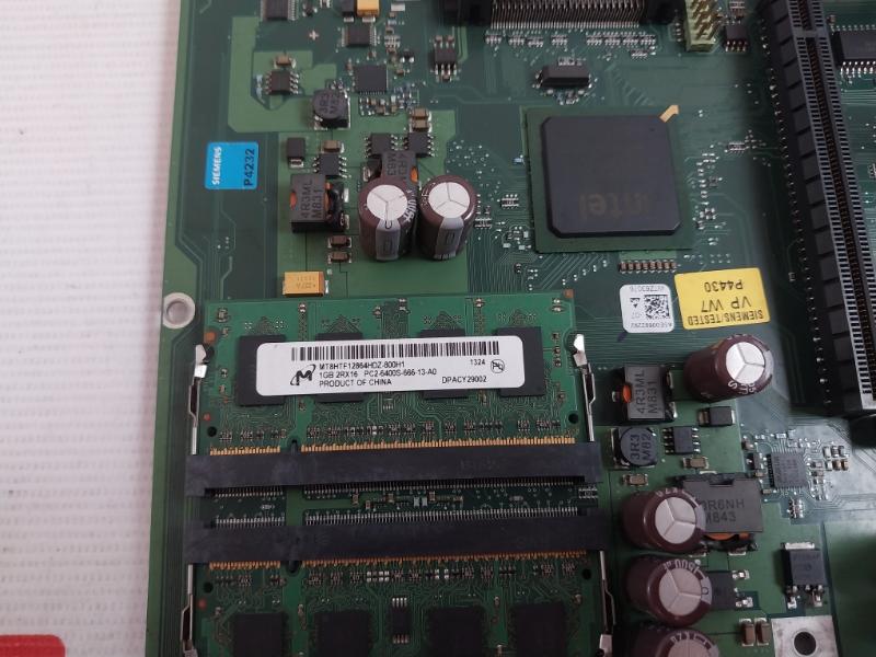 Siemens A5E00692294-01 Motherboard 003-04-032B Pc2-6400S-666-13-a0 A5E00692292