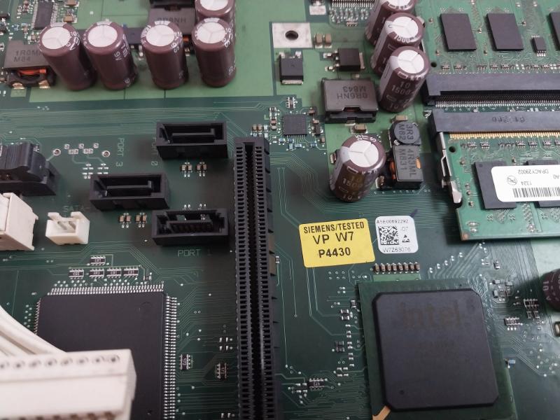 Siemens A5E00692294-01 Motherboard 003-04-032B Pc2-6400S-666-13-a0 A5E00692292