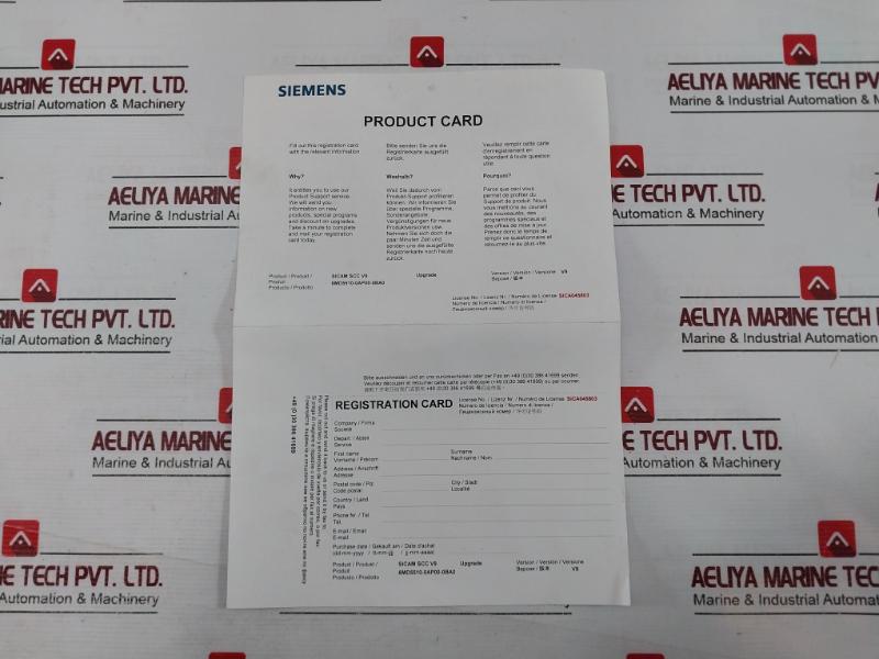 Siemens A5E00912436-003 Energy Management Division Memory Stick