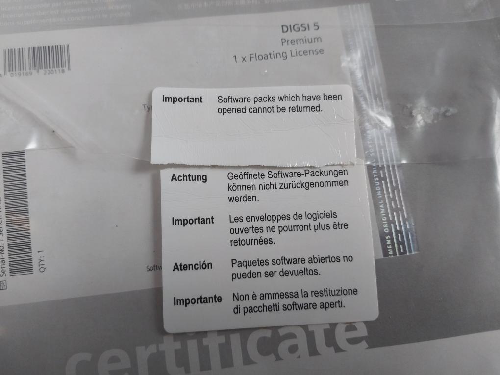 Siemens A5E00912436-003 Usb 2.0 Memory Stick 128 Mb Class: A