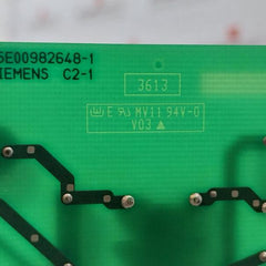 Siemens A5E00982648-1 Pc Board Gtc11C 94V-0 (C1-1), (C2-1)