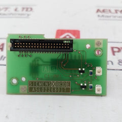 Siemens A5E01218077-001 Programmable Logic Control Board 94V-0