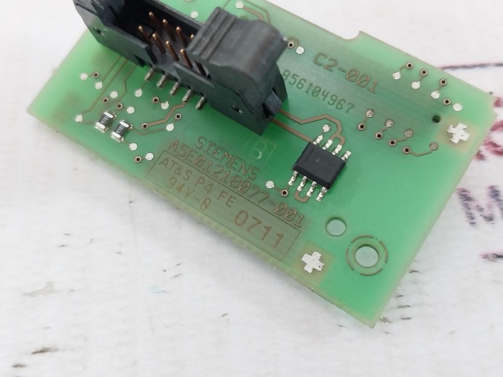 Siemens A5E01218077-001 Programmable Logic Control Board 94V-0