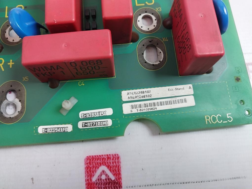 Siemens A5E02268102 Rectifier Absorbing Board 94V