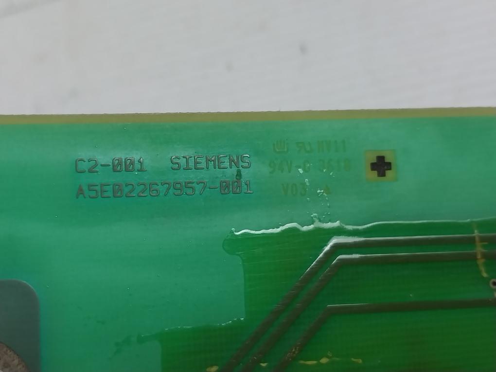 Siemens A5E02268102 Rectifier Absorbing Board 94V