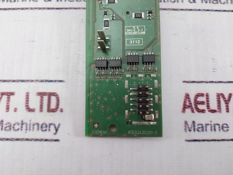 Siemens A5E02435201-2 AT&S Printed Circuit Board Card 94V-0