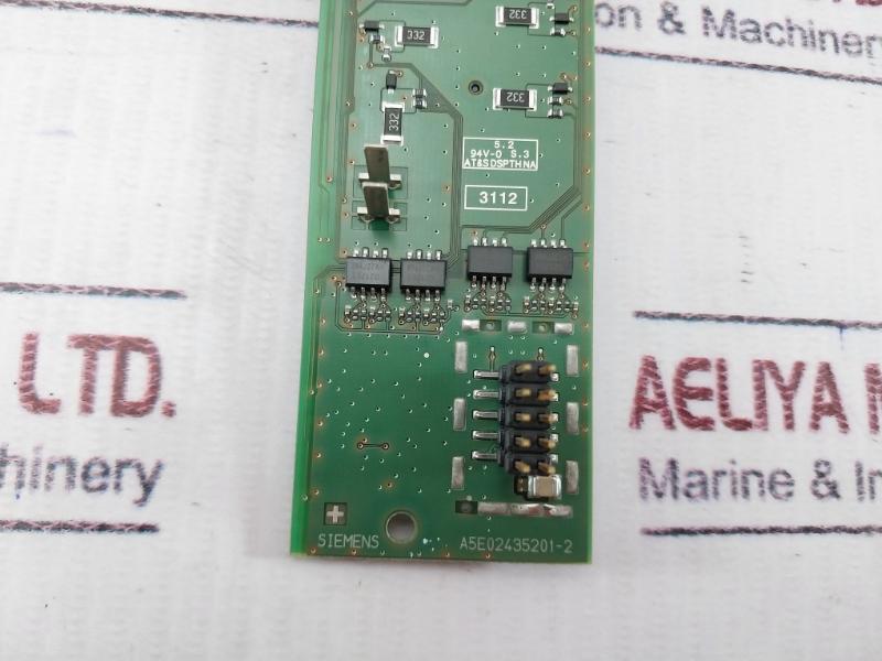Siemens A5e02435201-2 Printed Circuit Board 94v-0 S.3
