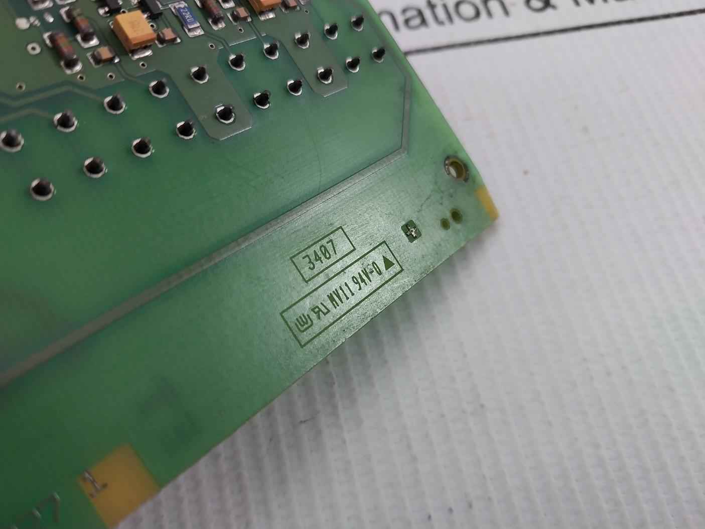 Siemens A5e00272327 1 Circuit Board Module Mv11 94v-0 E80793